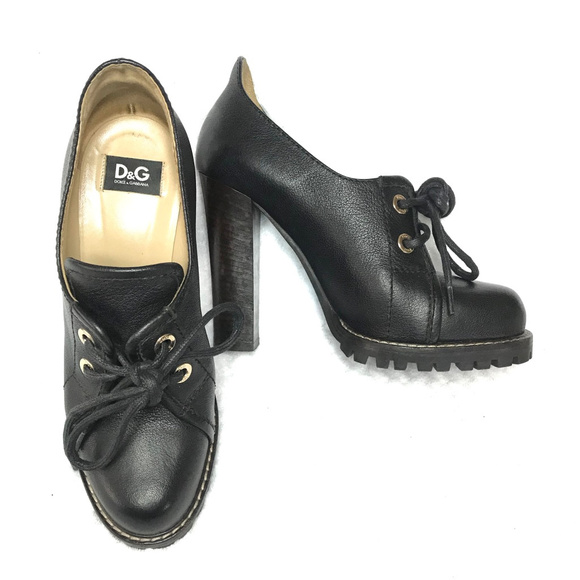 Auc Dolce & Gabbana Chunky Heel Lug Sole heel/boot - Picture 3 of 9